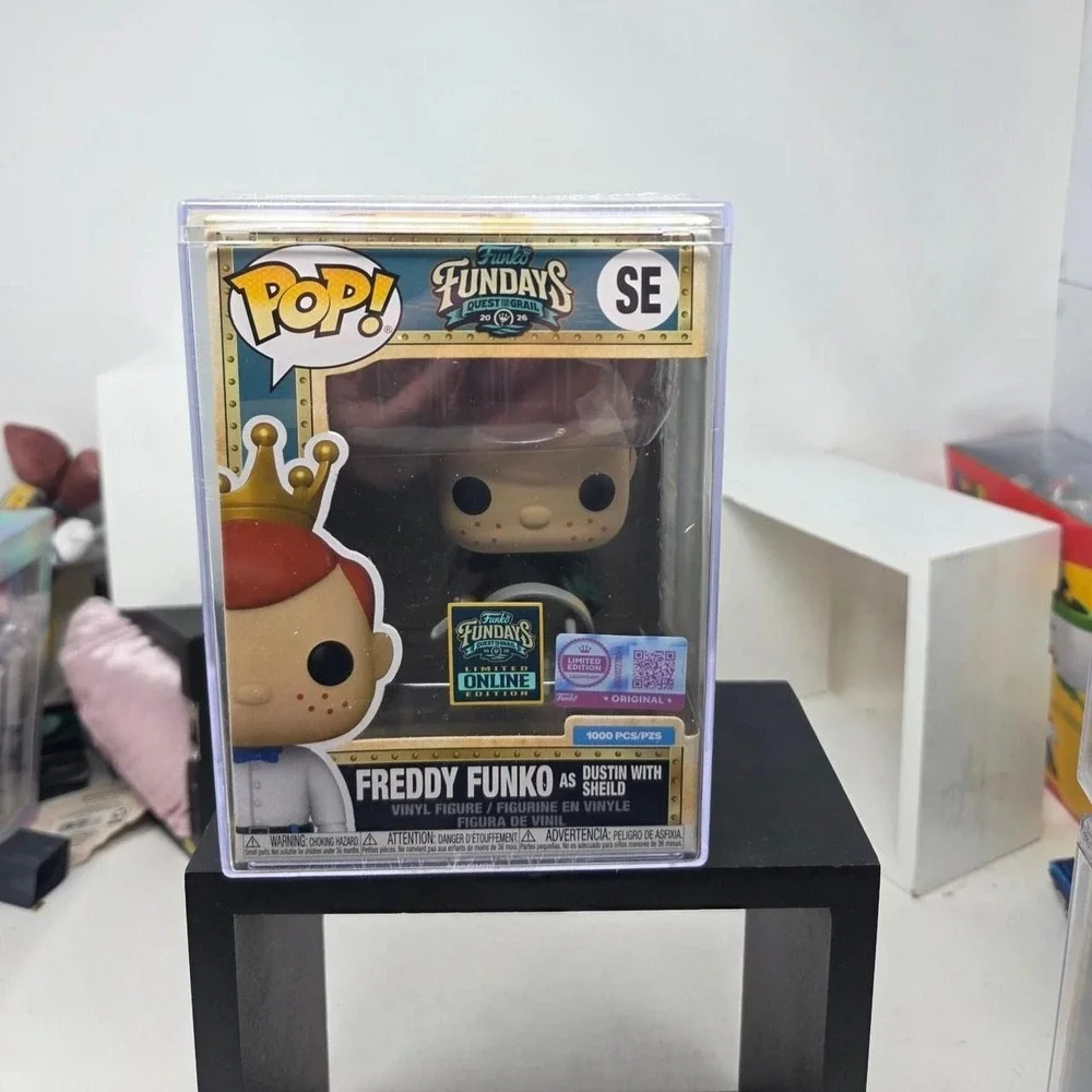Funko Pop Freddy Funko As Dustin With Shield FunDays 2026 LE 1000